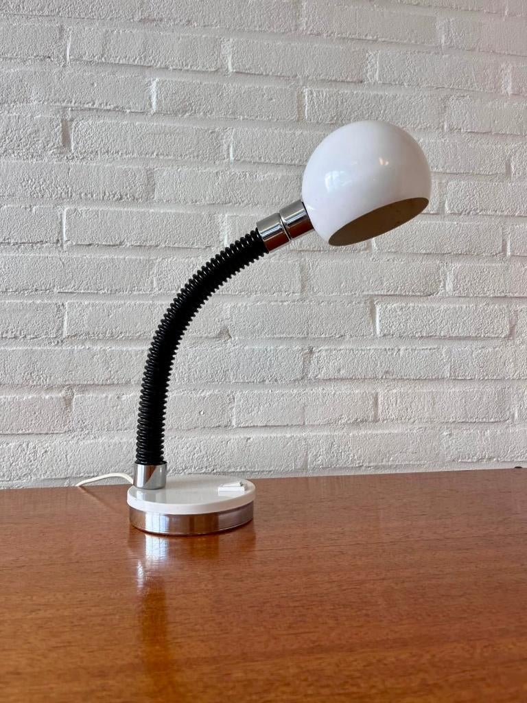 👉  Sankey Targetti Elbow lamp | sexy Space Age icoon 💡, Huis en Inrichting, Lampen | Tafellampen, Space Age, Gebruikt, Ophalen of Verzenden