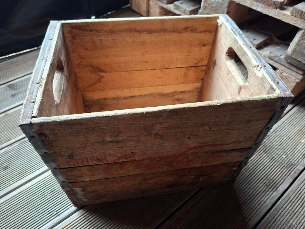 Oude coca cola krat, Ophalen of Verzenden, Gebruikt, Overige