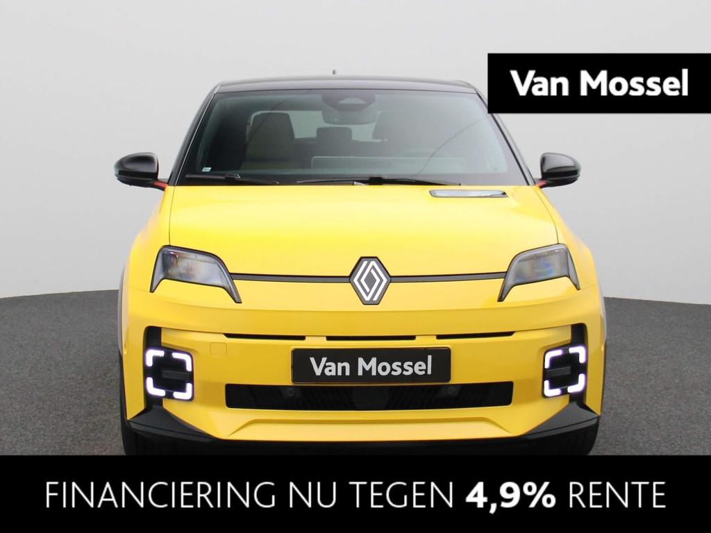Renault 5 comfort range iconic cinq 52 kWh | Automaat | Acht, Auto's, Renault, Gebruikt, Overige kleuren, 150 pk, Origineel Nederlands