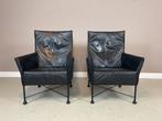2 Montis Charly fauteuils Gerard van den Berg I.Z.G.S., Ophalen, Zo goed als nieuw, Leer