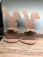 Paas hazen en paas ei 40 cm, Huis en Inrichting, Woonaccessoires | Kandelaars en Kaarsen, Ophalen, Nieuw, Crème, Minder dan 25 cm