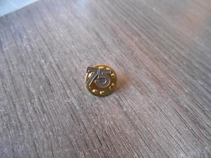 75ste vierdaagse pin 1991 voor op de Vierdaagse medaille, Verzamelen, Speldjes, Pins en Buttons, Zo goed als nieuw, Speldje of Pin