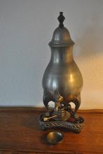 Koffiepot, tin, kraantjespot, Antiek en Kunst, Antiek | Tin, Ophalen of Verzenden