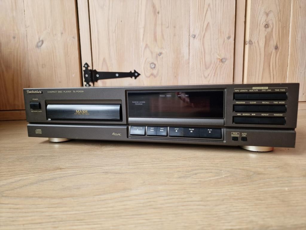 Technics SL-PG100A Compact Disc Speler - Vintage Audio, Audio, Tv en Foto, Cd-spelers, Ophalen of Verzenden, Zo goed als nieuw