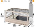 Ferplast konijnenhok Arena 100, Gebruikt, Hok, 75 tot 110 cm, Ophalen