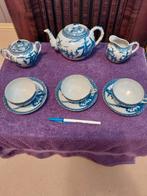 Antiek Servies ,met Hollandse afbeeldingen., Antiek en Kunst, Antiek | Servies compleet, Ophalen of Verzenden