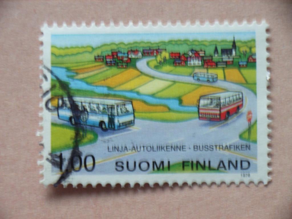 BK2  Finland 827, Ophalen of Verzenden, Finland, Gestempeld