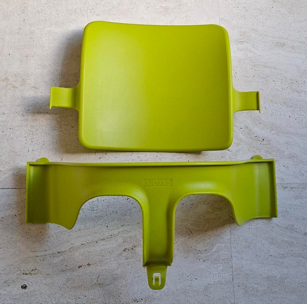 Stokke tripp trapp babyset groen ZGAN, Ophalen of Verzenden, Zo goed als nieuw, Meegroeistoel