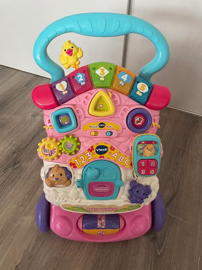 Loopkar vtech, Ophalen, Zo goed als nieuw, 6 maanden tot 2 jaar