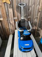 Loopauto Ecotoy - Blauw met duwstang, Ophalen, Gebruikt, Loopvoertuig