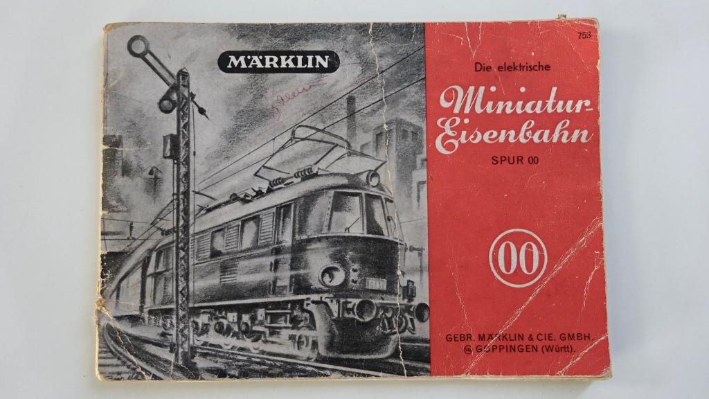 Märklin Die elektrische Miniatur-Eisenbahn - Spur 00, Wisselstroom, Gebruikt, Märklin, Boek, Tijdschrift of Catalogus