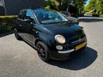 Fiat 500 1.2 C 2008 Zwart, Auto's, Voorwielaandrijving, 1242 cc, 4 cilinders, 840 kg