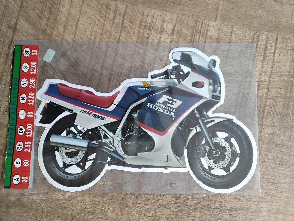 Maga sticker honda cbr 400 f ,  tt assen, Ophalen of Verzenden, Nieuw, Motoren