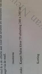 Vloerkleed 240x340, Ophalen