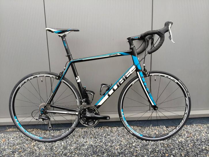 Cube Peloton racefiets. 62cm alu XXL frame. Shimano 105., Fietsen en Brommers, Fietsen | Racefietsen, Zo goed als nieuw, Heren