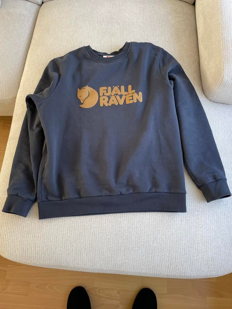 Fjallraven Loge sweater maat M blauw, Kleding | Heren, Ophalen of Verzenden, Zo goed als nieuw, Blauw