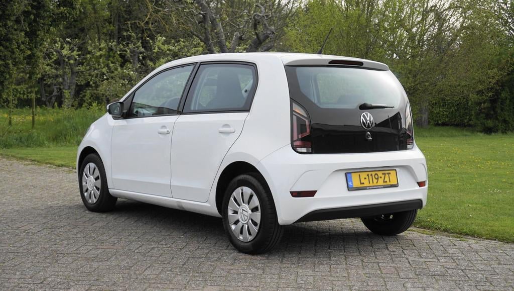 Volkswagen Up! 1.0 BMT 5 drs Airco blue tooth, Auto's, Volkswagen, Stof, Gebruikt, 4 stoelen, Origineel Nederlands