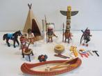 Playmobil western Indianenstam met boot, Ophalen of Verzenden, Gebruikt, Los playmobil