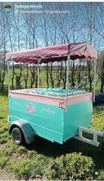 Unieke IJscokar, ijswagen, ijscoaanhanger, ijscowagen, Ophalen of Verzenden