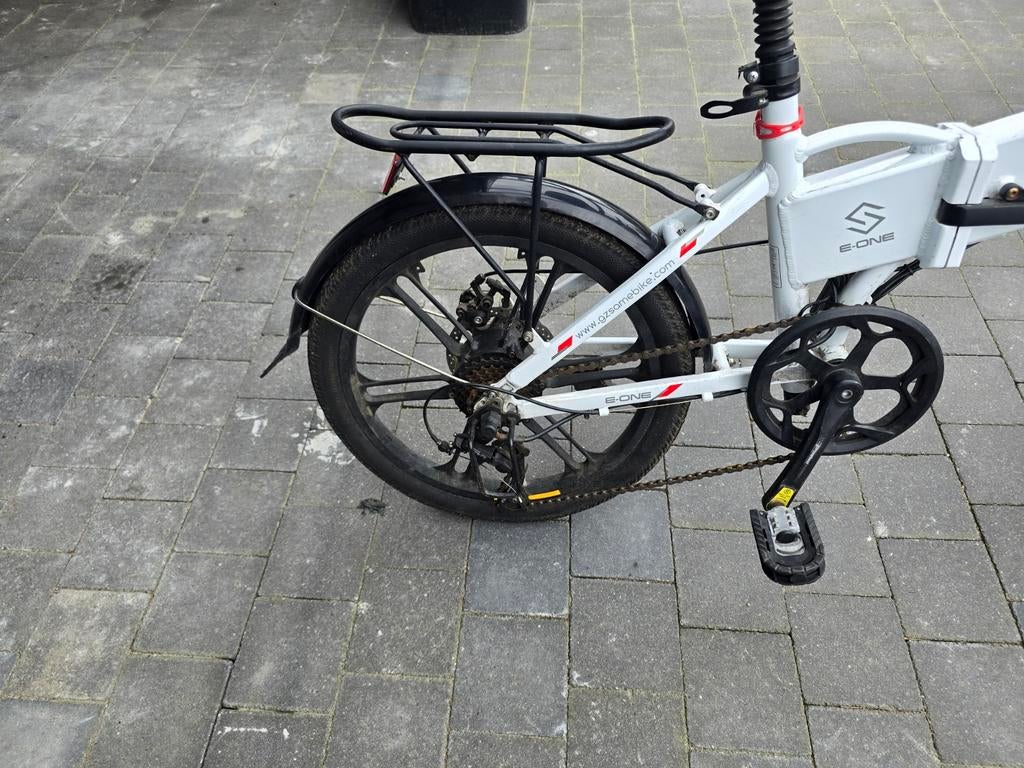 Samebike opvouwbare elektrische fiets, Overige merken, Gebruikt, Ophalen of Verzenden, Minder dan 47 cm