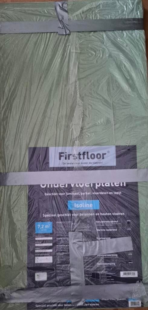 Firstfloor Isoline ondervloerplaten 7,2 m, Overige materialen, Nieuw, Vloerisolatie, Ophalen