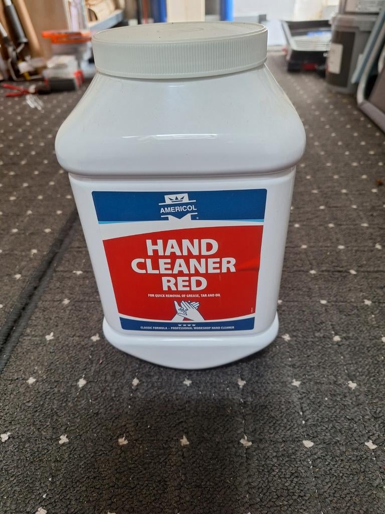 Handzeep 4,5ltr Americol Red., Ophalen
