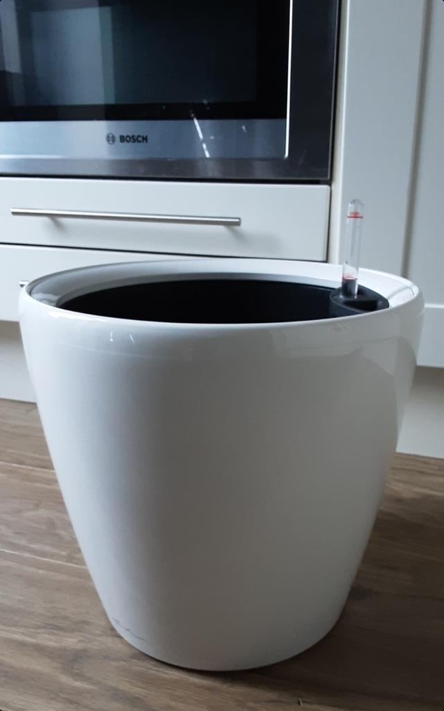 Lechuza classico premium LS 35 bloempot TWV55,-, Tuin en Terras, Bloempotten, Kunststof, Rond, Ophalen of Verzenden, Zo goed als nieuw
