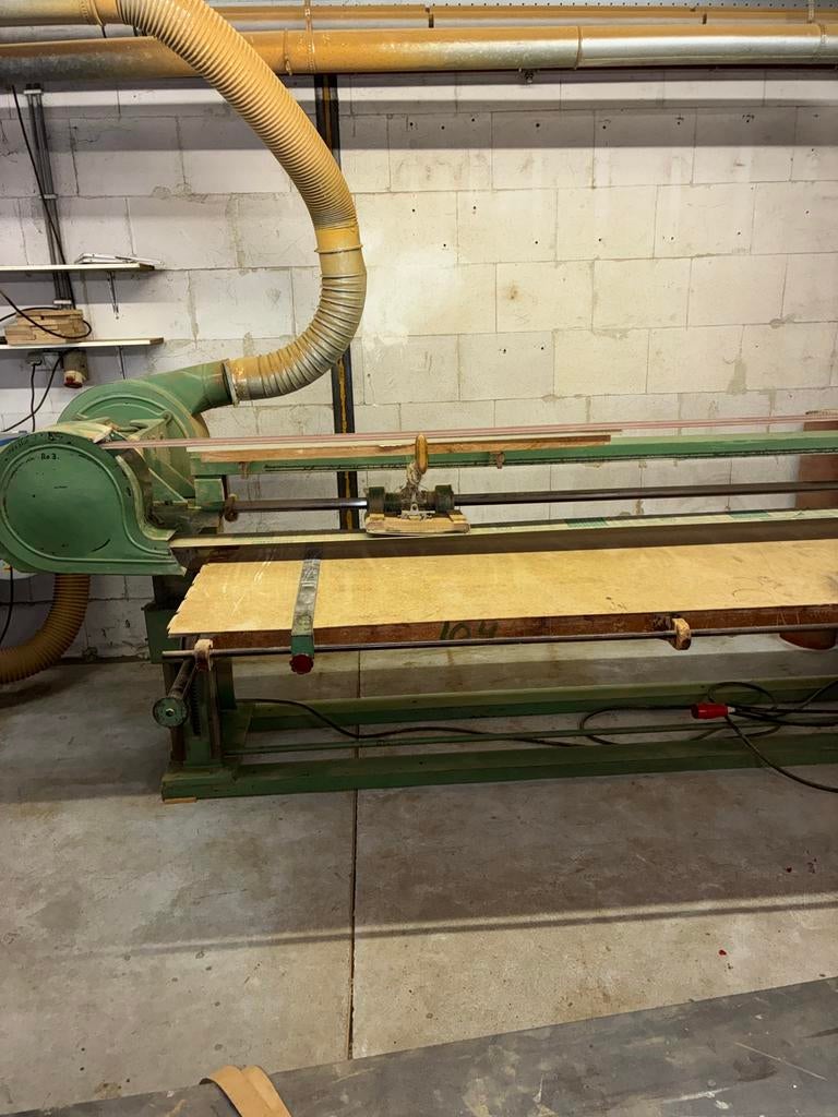 Lange bandschuurmachine, Ophalen, Gebruikt, 1200 watt of meer, Bandschuurmachine