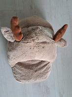 Klein prijsje: voetenwarmer in vorm van een eland, Ophalen