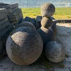 Stenen waterbollen voor tuin of decoratie, Tuin en Terras, Ophalen, Gebruikt, Steen, Abstract beeld