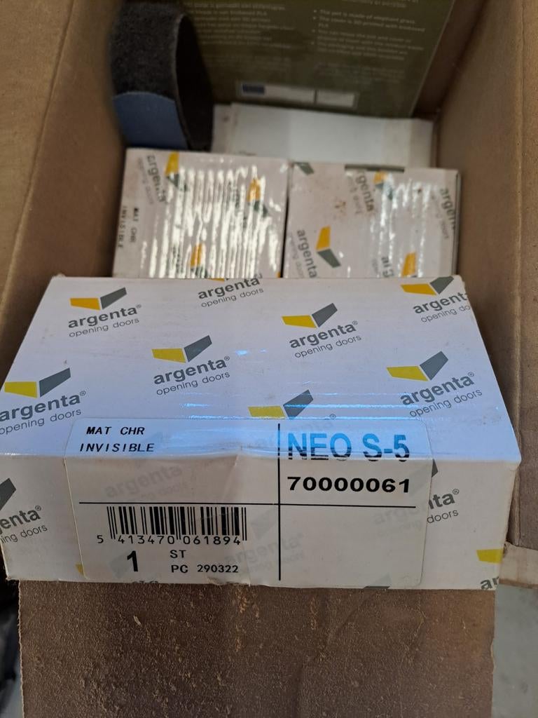 Argenta NEO S-5 onzichtbare scharnieren, Ophalen, Nieuw, Overige materialen, Scharnier