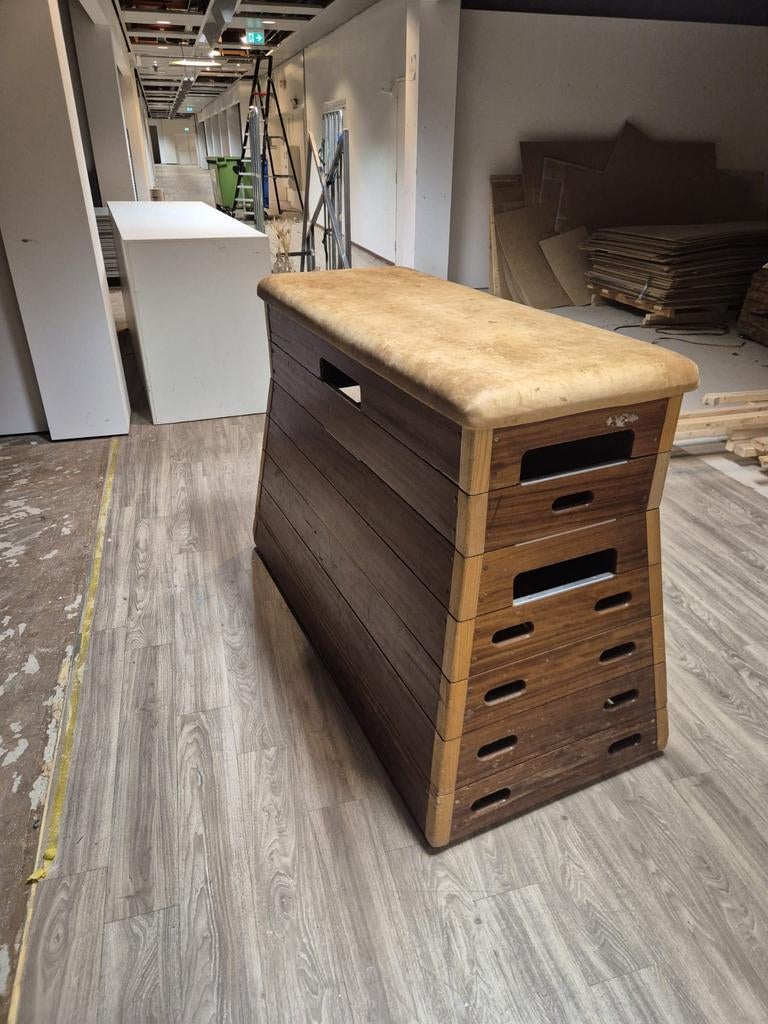 Vintage Turnkast, Ophalen, Gebruikt, 100 tot 150 cm, 75 cm of meer