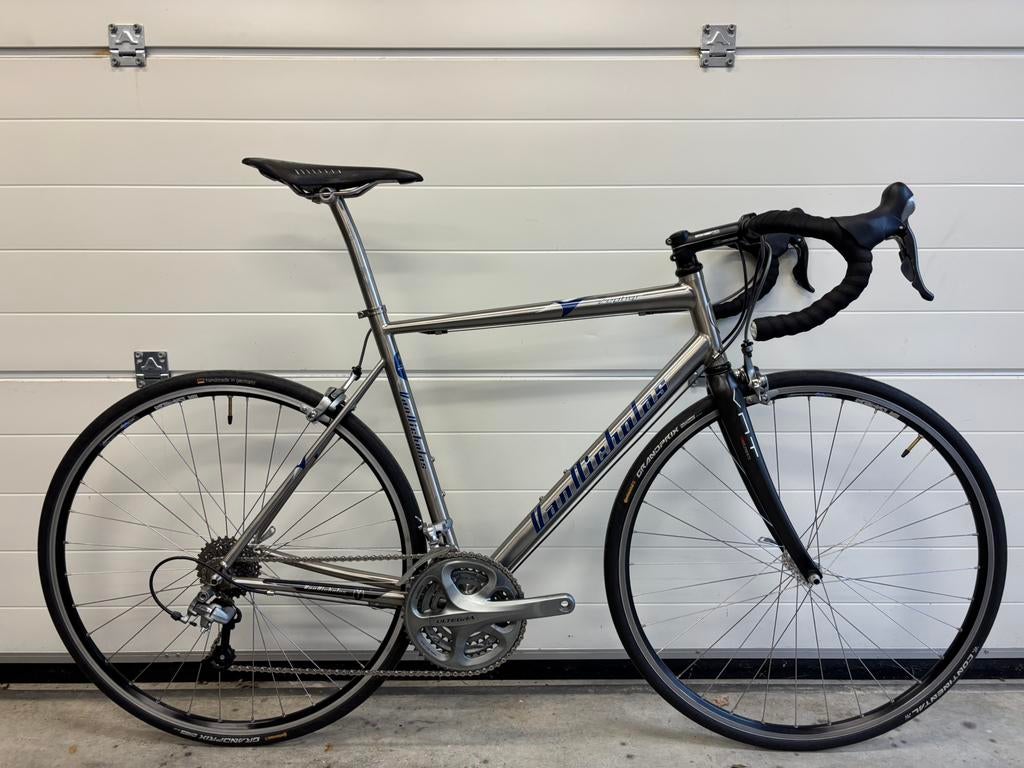 Van Nicholas Zephyr titanium racefiets maat 54 cm, 15 tot 20 versnellingen, 53 tot 57 cm, Overige merken, Titanium