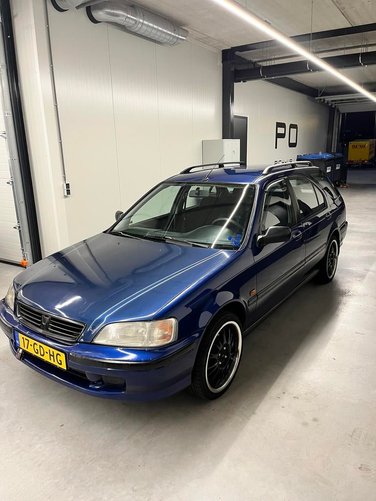 Honda Civic 1.4 I S Aerodeck 2000 Blauw, 4 cilinders, 1396 cc, Blauw, 49 €/maand