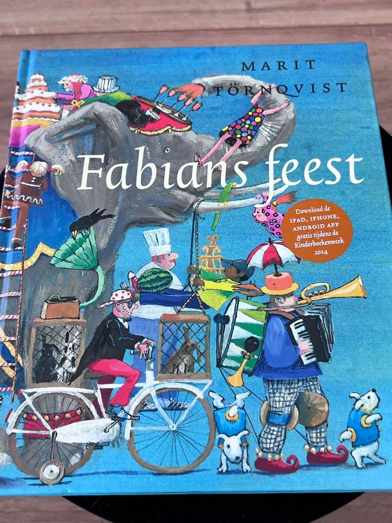 Fabians feest - Marit Törnqvist (Kinderboekenweek 2014), Ophalen of Verzenden, Gelezen, Fictie algemeen