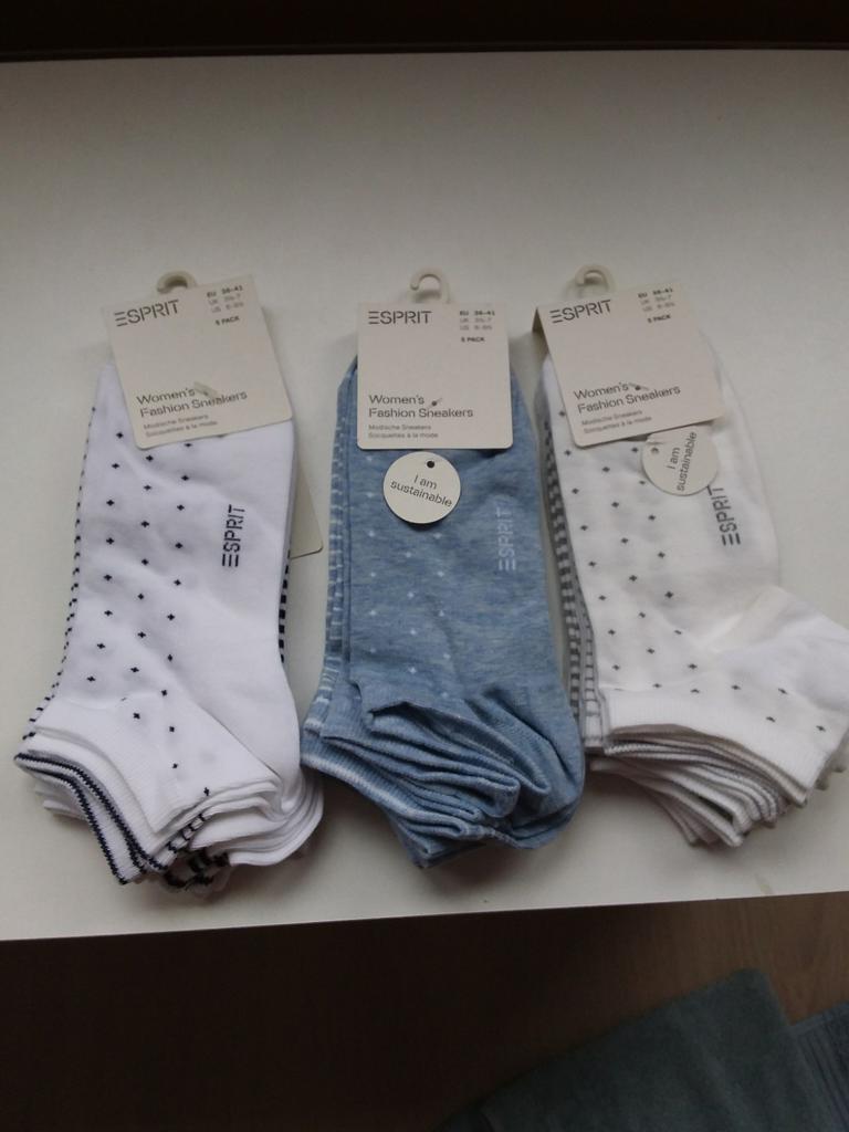 Esprit dames sokken maat 36-41 Nieuw, Kleding | Dames, Sokken en Kousen, Sokken en Kniesokken, Wit, Maat 35 t/m 38, Nieuw