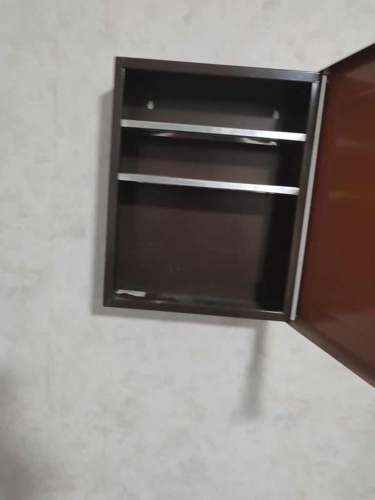 Metalen Wandkastje met Planken, Huis en Inrichting, Kasten | Kledingkasten, Minder dan 50 cm, Ophalen of Verzenden, Minder dan 25 cm