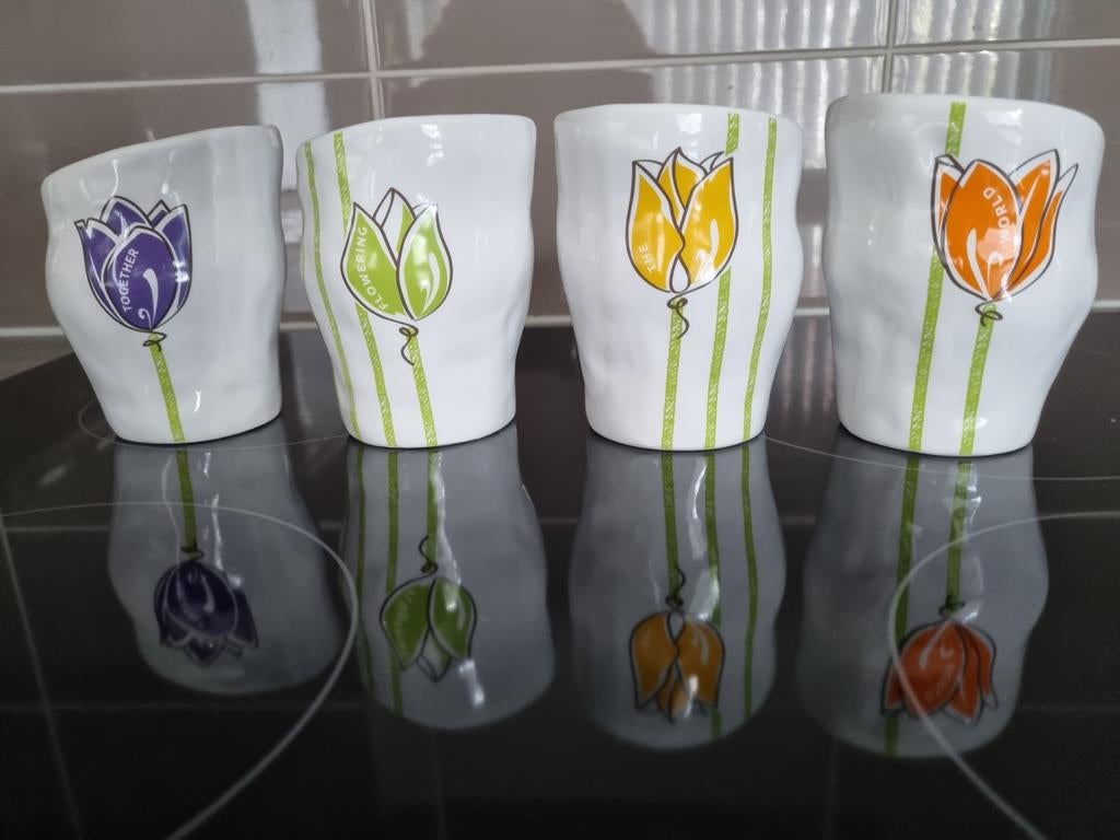 Bekers.corrie ammerlaan., Verzamelen, Glas en Borrelglaasjes, Ophalen of Verzenden, Zo goed als nieuw, Overige typen