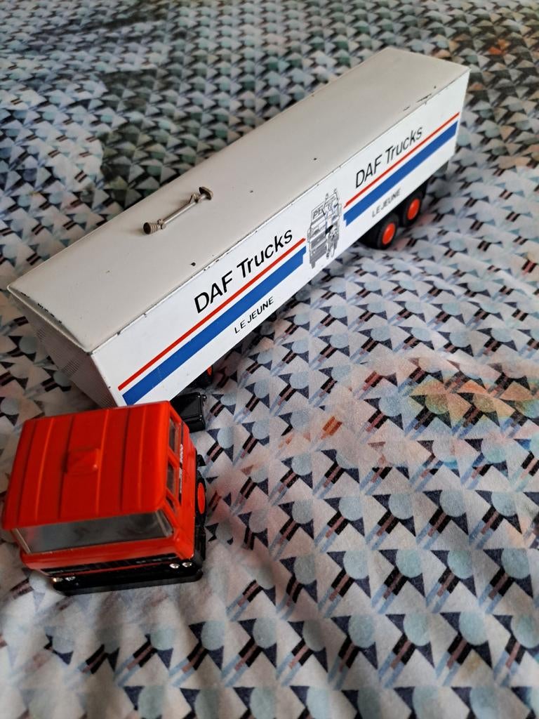 Lion Car Daf 2800 turbo intercooler, Le jeune uitvoering., Ophalen of Verzenden, Bus of Vrachtwagen, Lion Toys