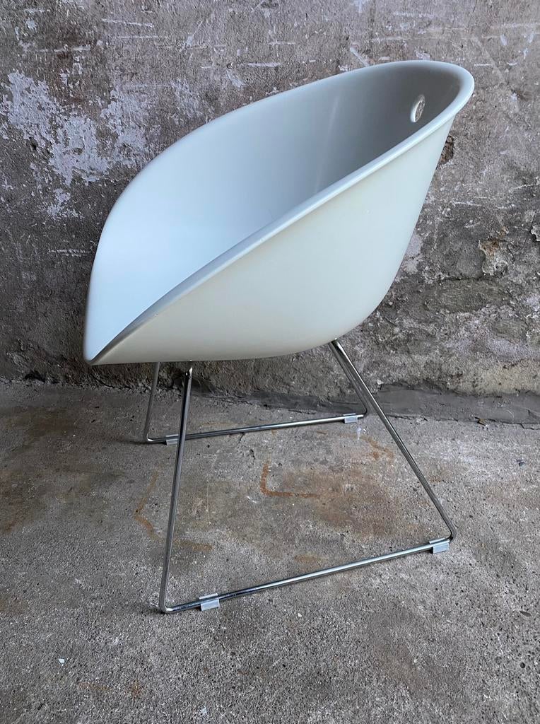 Pedrali Italy design kuipstoel, Italie, Gebruikt, Wit, Design