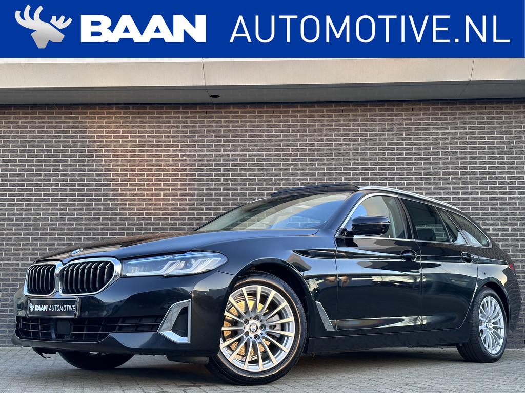 BMW 5 Serie Touring 520d High Executive | Panoramadak | Luxu, Automaat, Achterwielaandrijving, Euro 6, 2000 kg