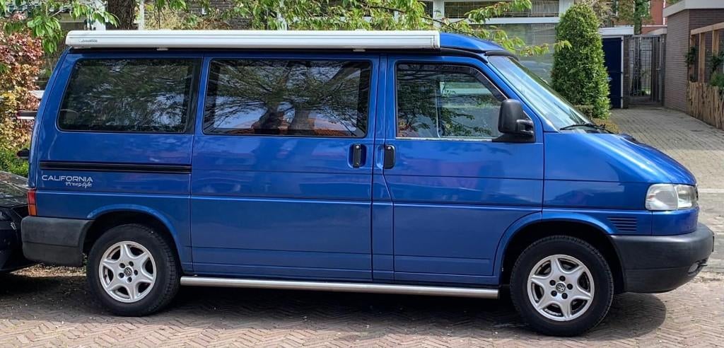 Volkswagen T4 California 2.5 TDI Automaat | Westfalia | 2000, Caravans en Kamperen, Campers, Automaat, Chemisch toilet, Buscamper of Camperbus