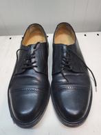 Van Lier Nette Zwarte Veterschoenen - Maat 43, Zwart, Van Lier, Ophalen of Verzenden, Zo goed als nieuw