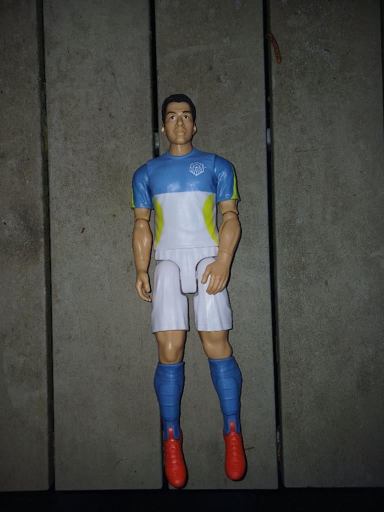 Mattel actie suarez voetbal fc elite, Ophalen of Verzenden, Zo goed als nieuw, Buitenlandse clubs, Beeldje of Poppetje