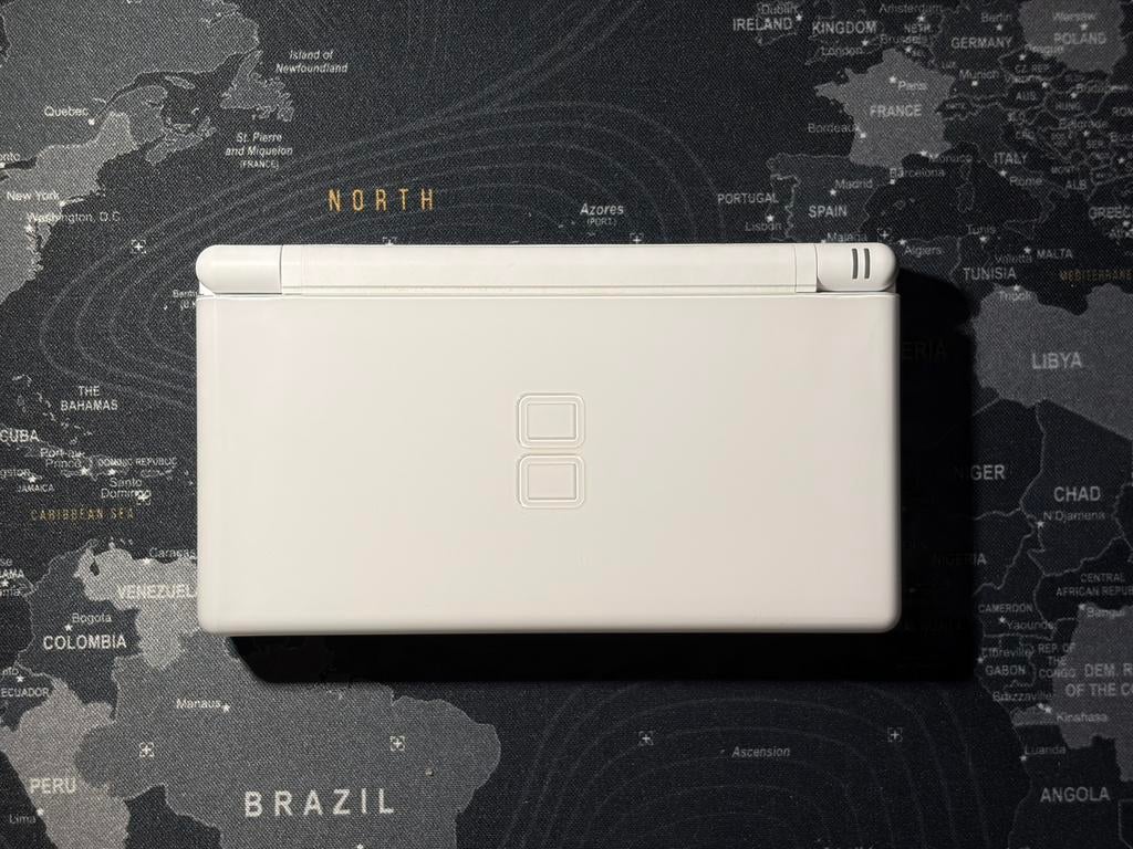 Nintendo DS Lite wit met R4 kaart, Wit, Ophalen of Verzenden, DS Lite, Gebruikt