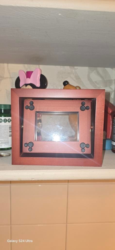 Mickey fotolijst Disneyland, Verzamelen, Disney, Ophalen of Verzenden