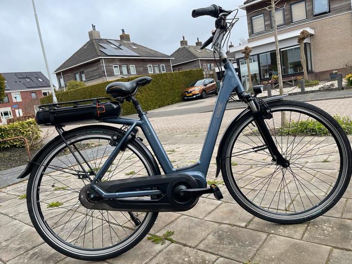 Mooie Qwic midenmotor ebike met nieuwe luxe display 470Wh, Fietsen en Brommers, Elektrische fietsen, Gebruikt, Qwic, 51 tot 55 cm