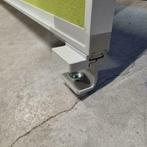 2x STEELCASE scheidingswand voor bureau afm 160x47 cm, Huis en Inrichting, Bureaus, Ophalen, Gebruikt