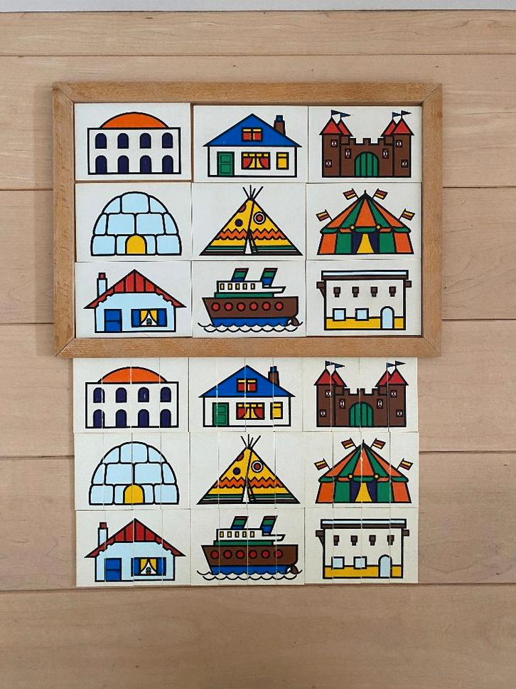 Rolf puzzel, Kinderen en Baby's, Speelgoed | Houten speelgoed, Gebruikt, Ophalen of Verzenden