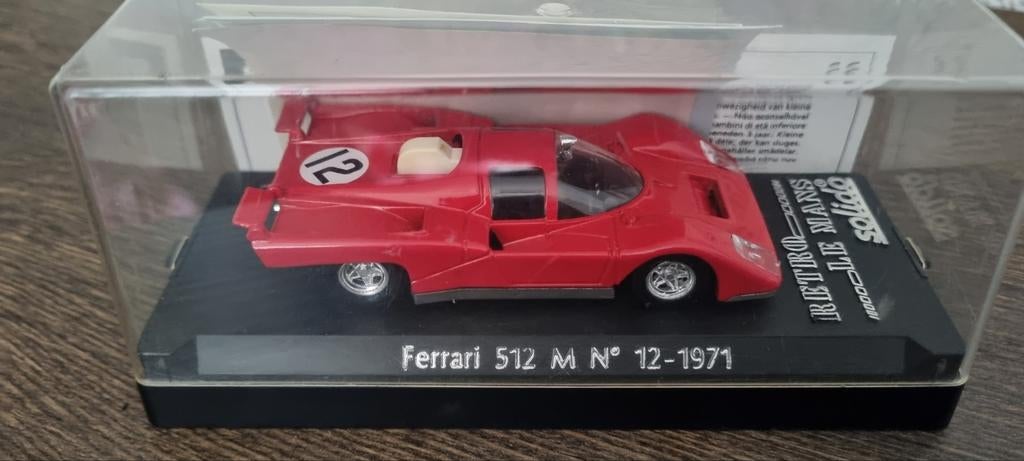 Solido Ferrari 512 Le Mans 1:43, Hobby en Vrije tijd, Modelauto's | 1:43, Ophalen of Verzenden, Nieuw, Auto, Solido